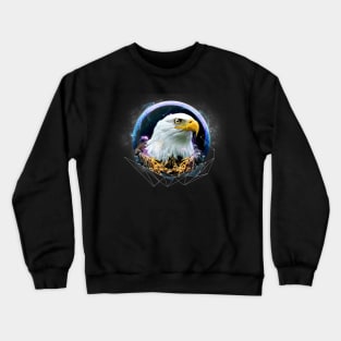 EAGLE galaxy Crewneck Sweatshirt